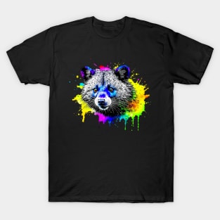 Binturong Stare | Color Splash T-Shirt